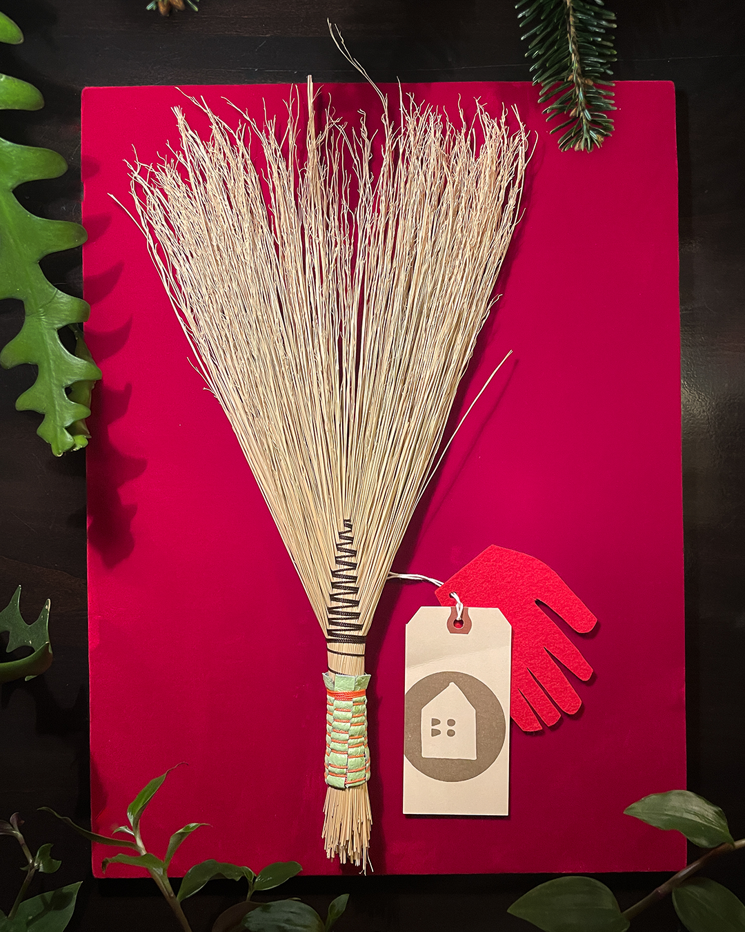 Handbroom (Leather-plaite)